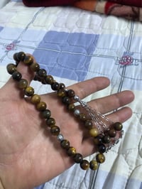 سبحه عقيق يماني شجري ١٠١ مع كركوشه فضه ايطالي عيار٩٢٥  سبحه  ١٠١ يسر ا...