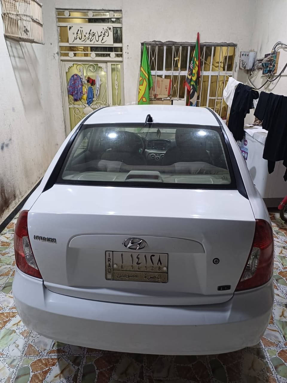 االسلام عليكم
اكسنت صابونة 2011 تبريد ثلج وكير ومكينة مكفول مبدل بيها بنيد وجاملخ أمامي أثر ضربة والباقي كلة  مكفول من الصبغ والمعجون دوشمة أرضية كامله وتخم تاير جديد سنوية بسمي بعد سنة ونص تنتهي سعر 75 وبيها مجال قليل مكان السيارة بصرة زبير رقم الهاتف ***********
