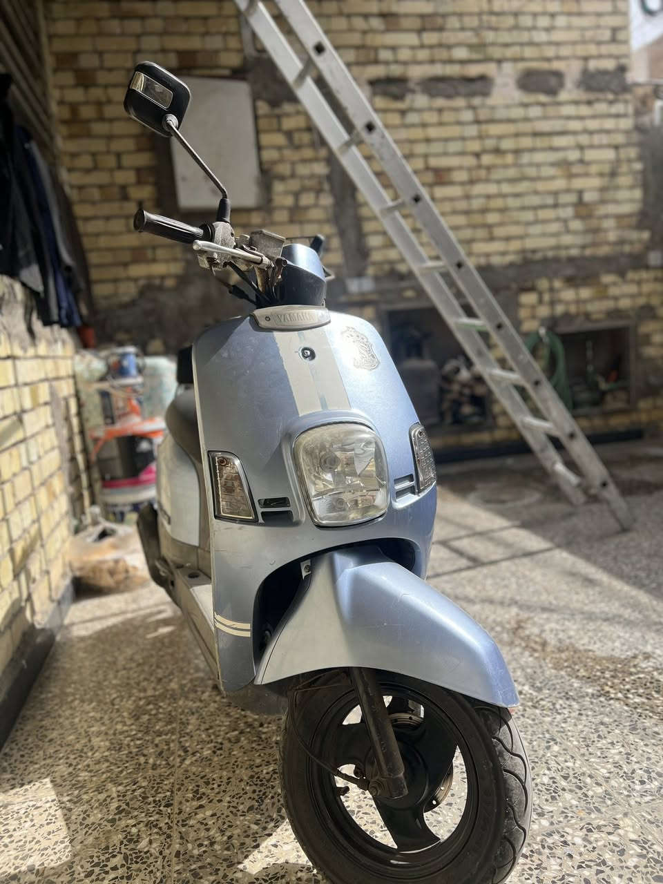 السلام عليكم ورحمة الله وبركاته 
دراجة بوليس للبيع صار اله اقل الاسبوع من نازله رمبه دراجه مكفولة وضمان 5 سنوات دراجه بيه محرك يفلش بعده بتراب الرمبه للمهتم واتساب ***********م. مكاني بغداد
