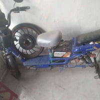 دراجة شحن • عطل بالملف • بطاريات جديدة