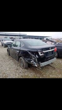 نيسان سنترا موديل 2018 وارد امريكي وحادثه منشور صورها  رقم بغداد دولي ...