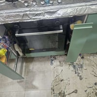 كاونتر تركي هدروليك البوب والمجرات اضافه طباخ +فرن +ساحبة هواء مثل مام...