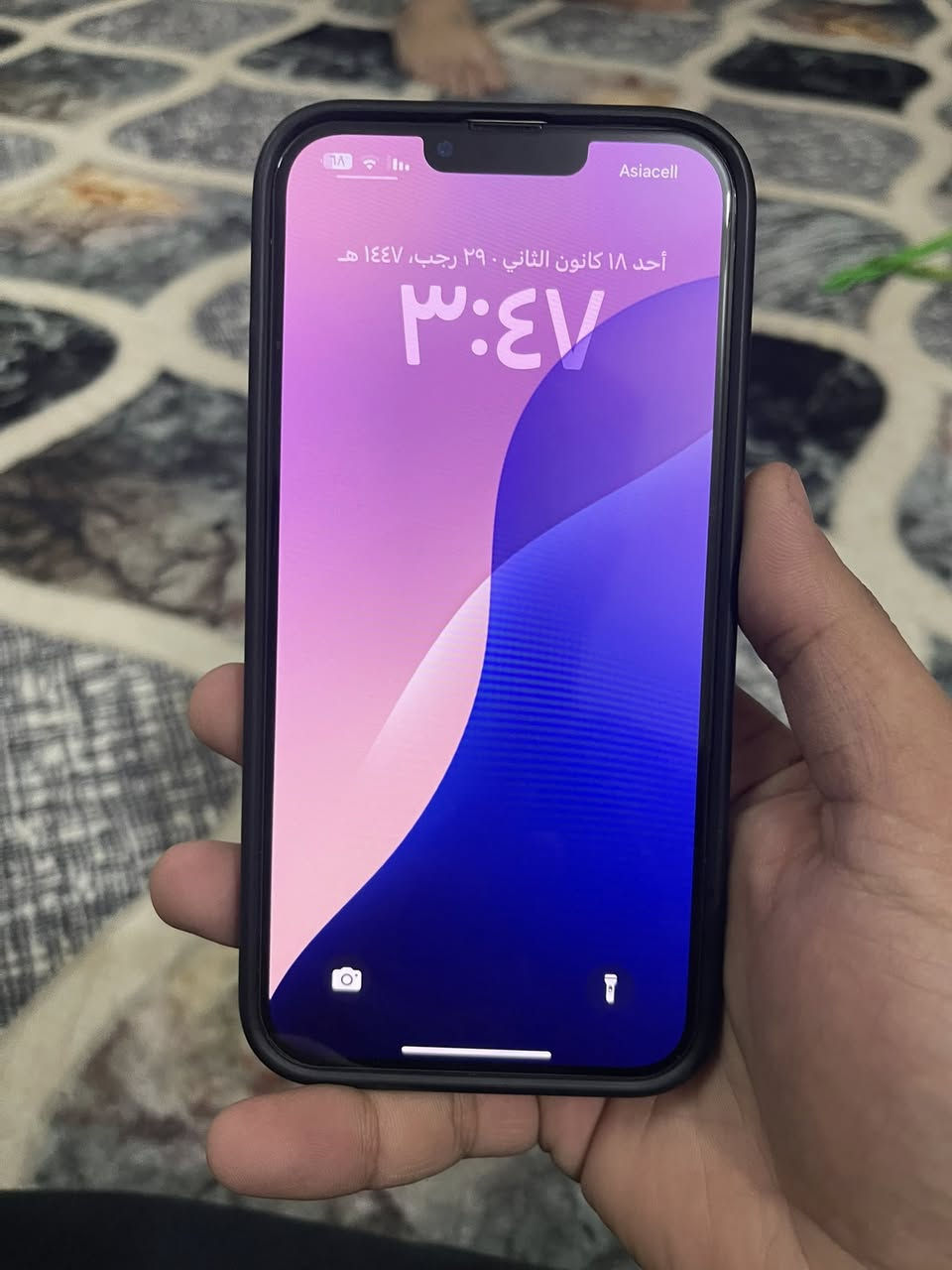 سلام عليكم ايفون 13 برو ماكس مبدل شاشه اقوى من الاولد يعني فرق جدا بسيط عن شاشه الوكاله بطاريه خدمه 76 جهاز جدا نضيف ذاكره 256 فيس ايديي شغال جهاز جدا نضيف  مستعجل على البيعه الله شاهد مكاني بغداد مدينه صدر سعره 475 قفل ***********
