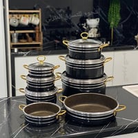 ست كدر ٨ قطع • تيفال • مقاسات ٢٨/٢٦/٢٤/٢٢/١٨/١٦