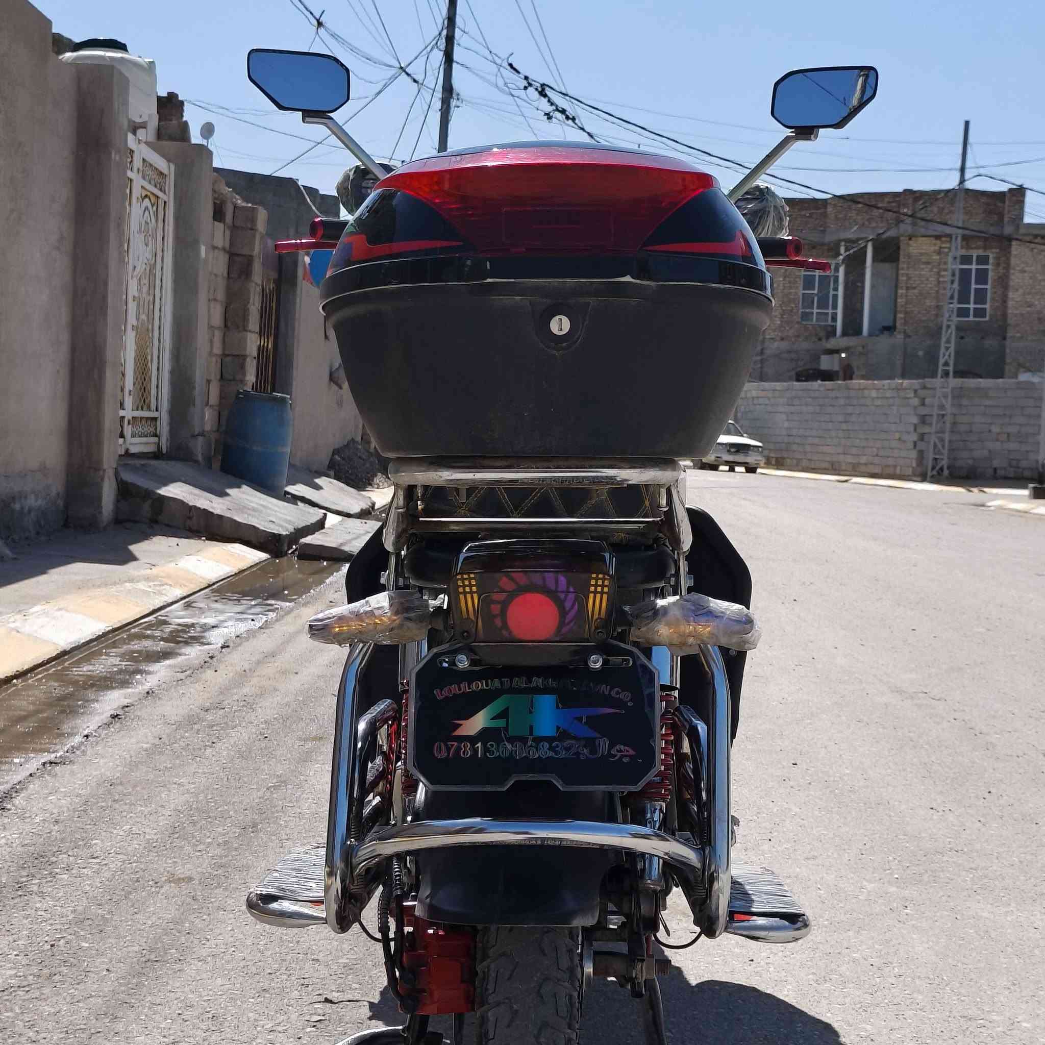 سلام عليكم 
. دراجة شحن جبلي نوع الأخوين 
دراجة نضيفة كدام عينك
. بطاريات عل فحص إنتاج 2026
. إم بي ثري 
مثبت سرعة 
. لايت عالي ناصي 
قفل سكان
بصمة إصبع تشغيل عن بعد 
دبل اشارة
مكاني الفلوجة
الشراي يجي خاص 
موشراي لاتعبني 
..


**إذا كنت صاحب هذا الإعلان وتريد حذفه لأي سبب، رجاءا أرسل رسالة إلى الدعم الفني**