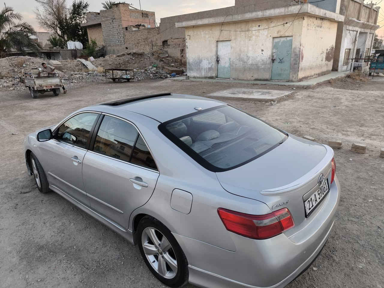 كامري SE 2009 مواصفات خاصة
معروفه مواصفاتها 
السعر 119ورقة وبيها مجال
بدون اي ضرر والسونار  مرفق مع الصور
رقم سليمانية 
***********
