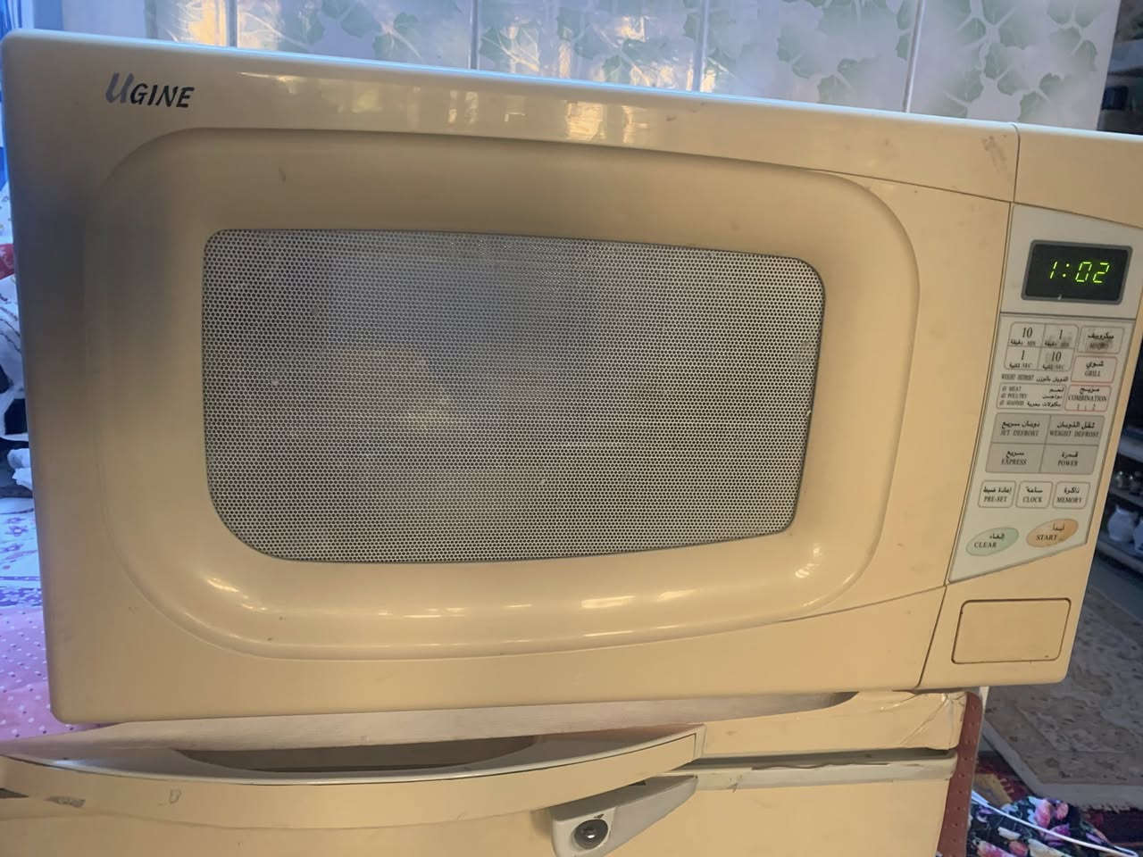 ميكرويف للبيع
يشتغل %100
كلشي بلادي 
 بي ميكرويف و شوي 
سعر 50


**إذا كنت صاحب هذا الإعلان وتريد حذفه لأي سبب، رجاءا أرسل رسالة إلى الدعم الفني**