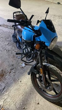 دراجة دايوان موديل 2023 لون سمائي للبيع مرقم بغداد كامل سنويه بأسمي تح...