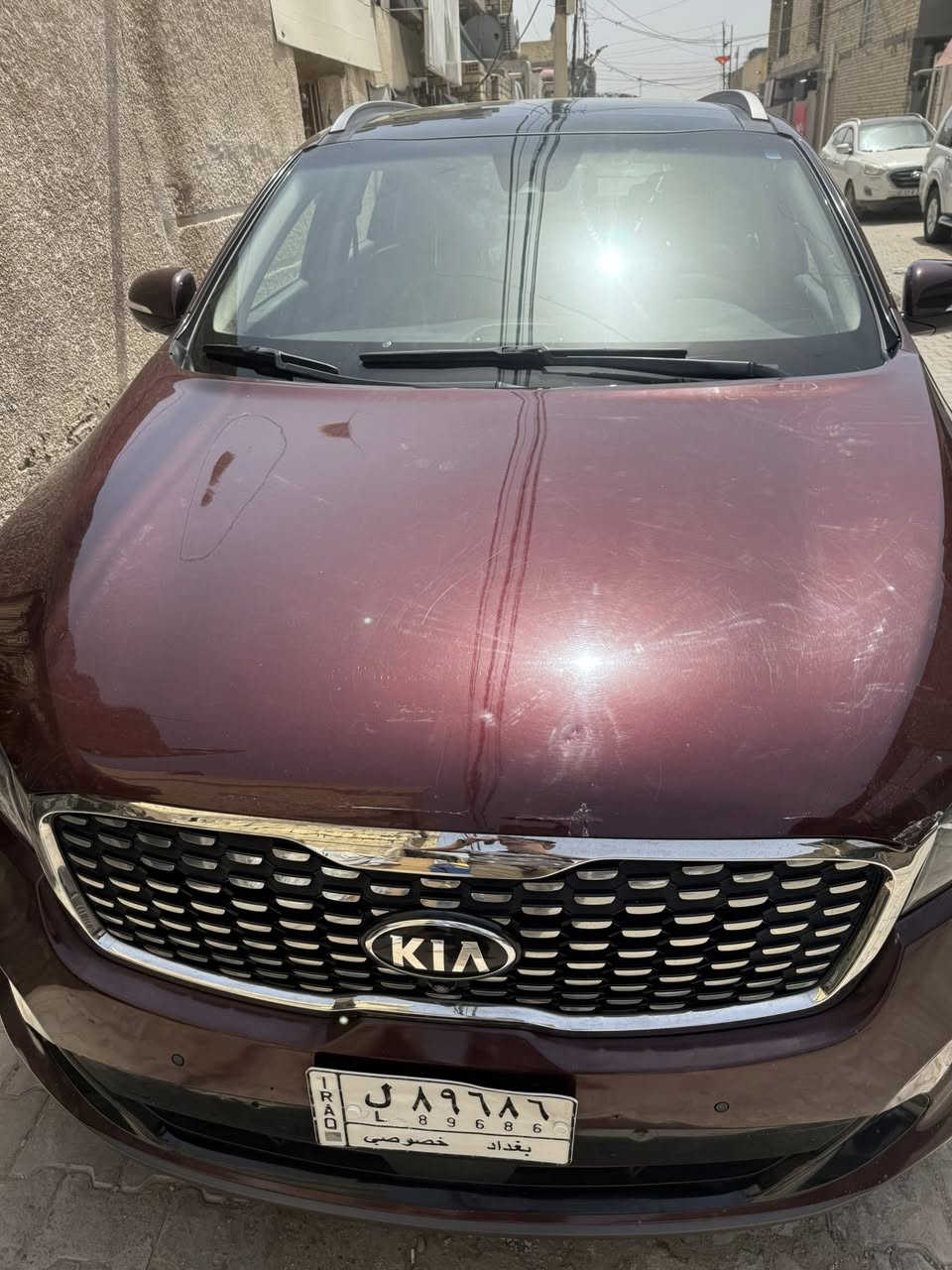سلام عليكم كيا  سورنتو مديل 2020 امريكي SX فول موصفات للخير بصمه تشغيل ابواب وجنطه رادارات امامي خلفي وجوانب كامرات عدد 4 حساسات امامي وخلفي بنرامه كشن دتفئه كشن خزن ميموري ماشيه 43 ميل حادث جاملغ الخلفي وجاملغ المامي سعر 210 عنوان السياره بغداد الامين رقم *********** و ‭0771 800 2107
