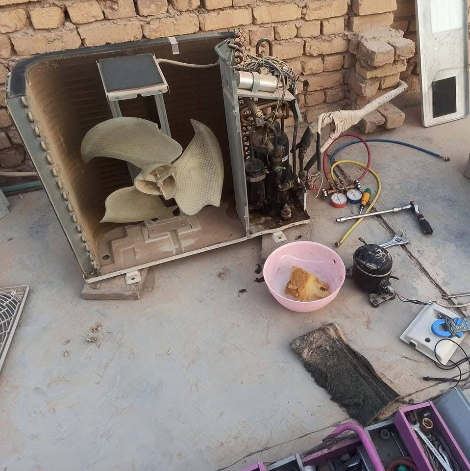 من رخصه الادمن. اعلان
السلام عليكم اهالي كربلاء المحترمين 
*********** 👇
تصليح+ ربط + ادامه  السبالت. والمكيفات. كافه العمل موضعي في المنزل او المحل او المطعم. او الفندق 
تصليح الثلاجات كافه. والمجمدات. والعارضات والبرادات جميع انواعها العمل موضعي.
العمل موضعي تصليح الجهاززفي محل مكانه. مع صيانة تبريد السيارات كافه. العنوان كربلاء تقاطع التحدي والبناء الجاهز 
 للاستفسار الاتصال عبر الرقم *********** كربلاء, العراق
