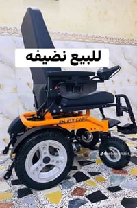 عندي كرسي كهربائي شحن جديد مامستعمل للبيع السعر 500الف للتواصل 0780855...