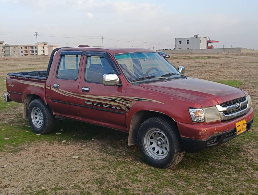 ***********پیکاب دێر مۆدێل 2007مەکینەبەخ گێڕومەکینەوئەکسلی بەشەرت بێ دەعم و لێدراو چوارتایەی لۆک بێ تەقە و ڕەقە مەنەفێستی تەسدیق سعری ئەم سەیارەیە 28گڵاو یەک تۆزێک مەجال ***********ژ.م***********ناونیشان چەمچەماڵ شمشمل, السليمانية
