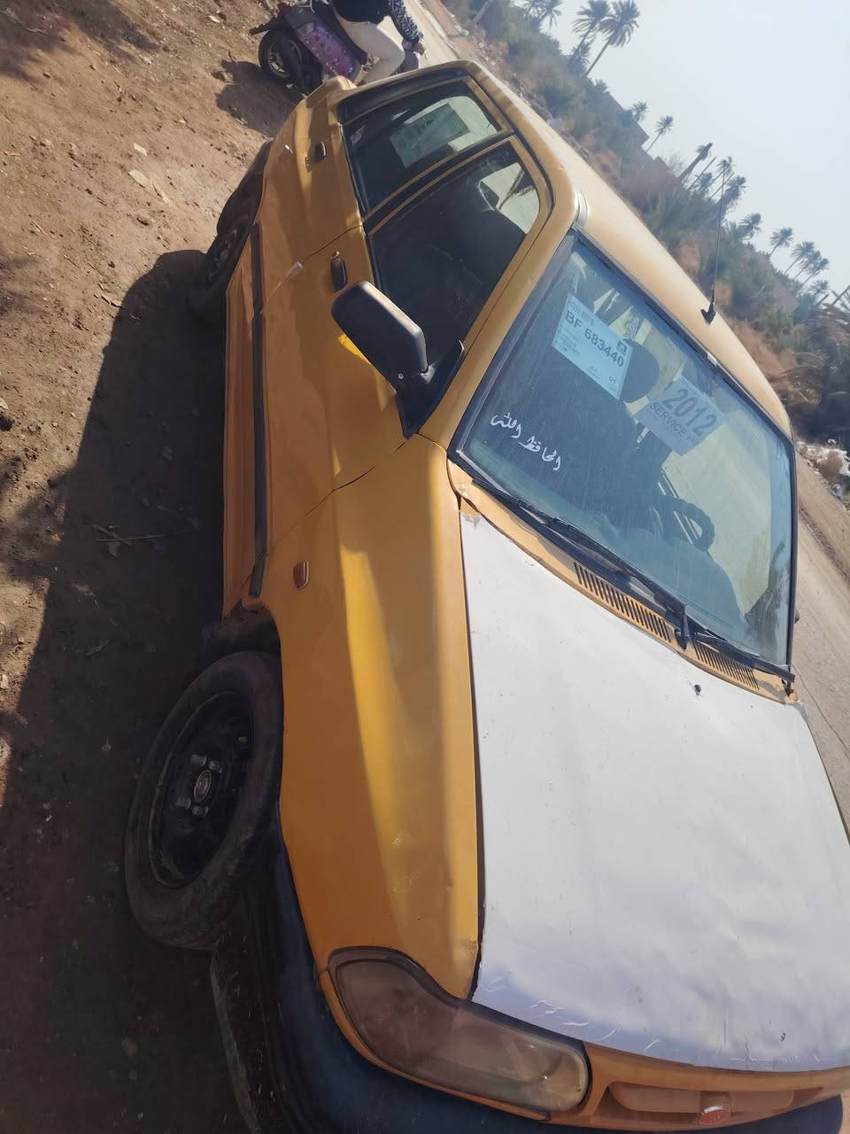 سلام عليكم سايبه مديل 12 مكينه وكير خير من الله رقمه بغداد نكليزي تحويل مباشر كهربائيات شغاله مكفوله من ضربه وتبديل وصبغ  ملاحضه فقط البنيد طاير مكفوله سعر 24 وبيه مجال  شواصي بلاد سياره بلاديه مال جناي للاستفسار لاتصال *********** مكلف بنشر تصال
