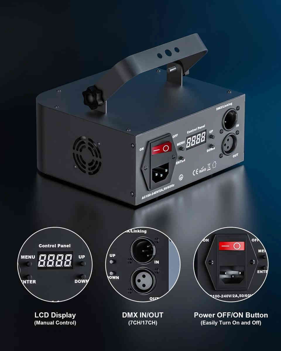 تأثير الرسوم المتحركة ثلاثية الأبعاد RGB ضوء الليزر بالألوان الكاملة تأثير مسرح DJ أضواء بار الحفلات
السعر ٨٥ على أول تم 
التواصل خاص او الاتصال على الرقم 
***********
