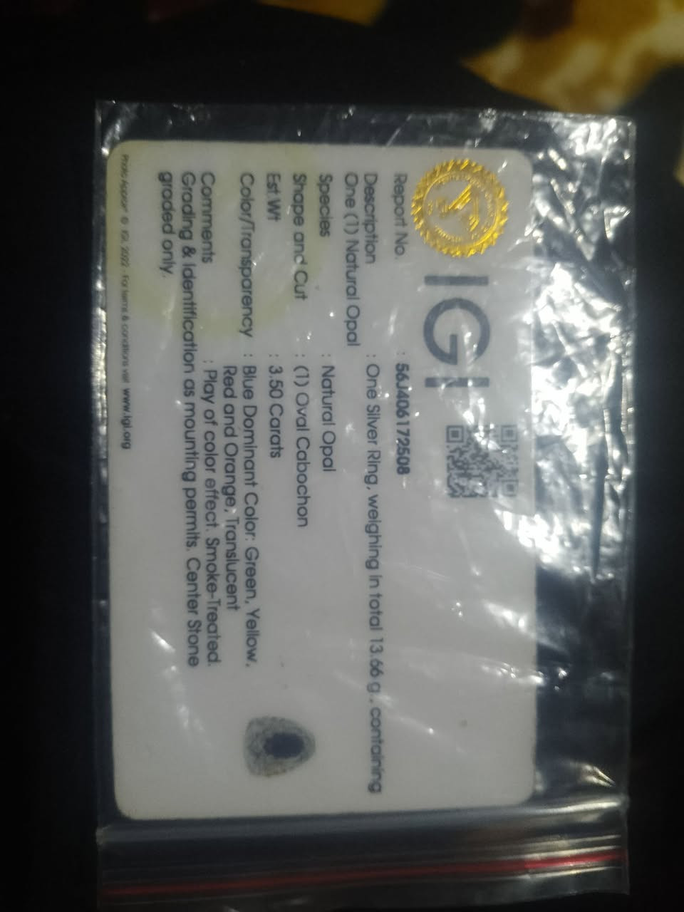 خاتم اوبال اسود بالشهادة لعاشق التميز


**إذا كنت صاحب هذا الإعلان وتريد حذفه لأي سبب، رجاءا أرسل رسالة إلى الدعم الفني**