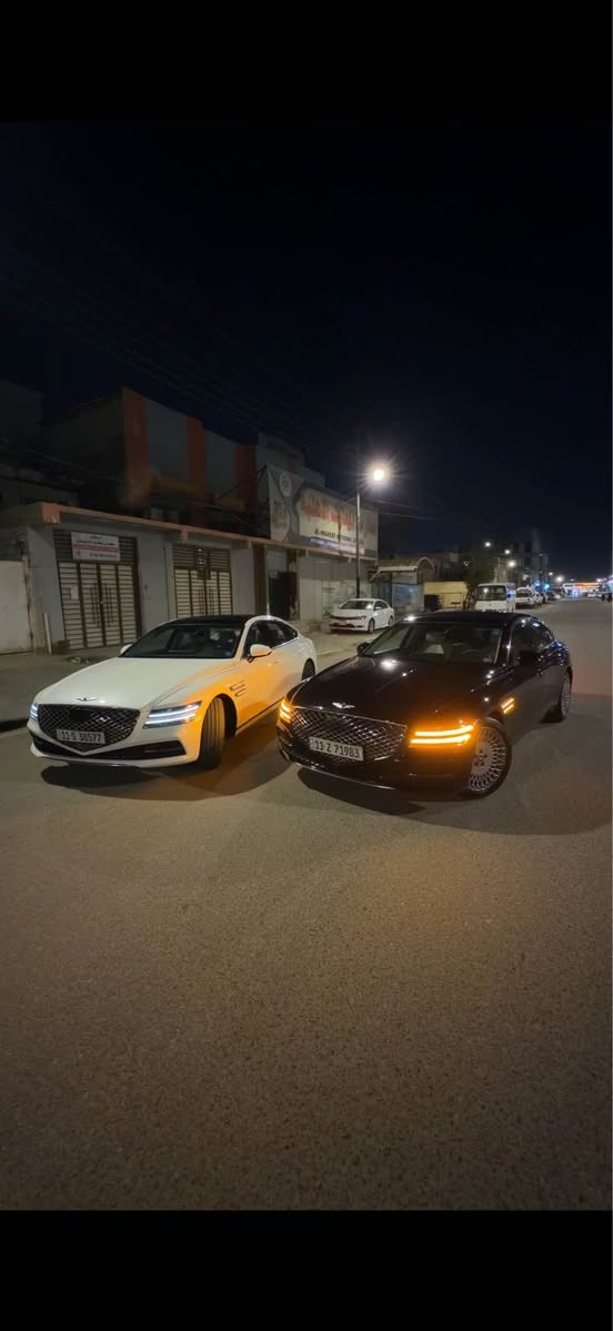 جينيسيس g80 فول موديل 22 ماشية 70 الف كيلو السيارة داخله كفالة وبالفحص طلع بيها كيلر من امريكا 
السونار ناشره مع الصور السيارة على وضع الشركة نقص برغي مابيها جديده كلش السعر 240 وبيها مجال بسيط 
وماكو هيج بالعراق كله 
***********
*********** البصرة, العراق
