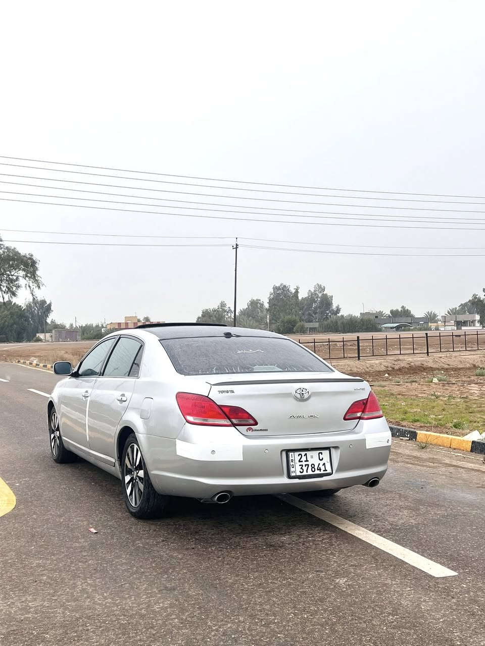 السلام عليكم ورحمة الله وبركاته 

‏‎       ——— لـلـبـيع  ———

تويوتا افلون     —   Toyota Avalon  

وارد خليجي      —. بدون ايرباك 

‏‎الموديل           —8
حجم المكينه   — V6/3500
‏‎اللون               سلفر 
حالة السياره.    — جماغ الخلفي فقط ضربه  بخ احزامًً جماليه

‏‎المواصفات 
‏‎- بصمة تشغيل 
- بصمة ابواب 
‏‎- ترحيب عند الاقتراب 
- فتحة سلايد 
- تبريد قطعتين
- تبريد منفصل  
‏‎- تحكم ستيرن جهتين 
- كشنات جلد 
- كرسي السائق والراكب بحركه كهربائيه 
- كرسي السائق خزن ميموري 
- كشنات تدفئه 
- أشاره بالمرايه 
‏‎- تحديد سرعه 
‏‎- مانع انزلاق
- كامره خلفيه 

‏‎السعر            — 106بيها مجال شي بسيط 

‏‎رقم السياره    — السليمانية 

‏‎موقع  السياره بابل
رقمي ***********
