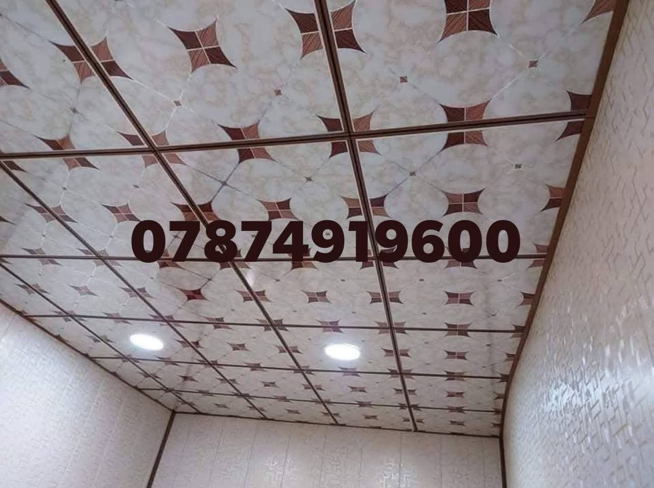 عمل جميع انواع السقوف الثانويه الابلاستك او السقف الثانوي البورك  عمل لوحات السيئنسي سعر المتر فقط 10 الف الاتصال على الرقم التالي ***********
