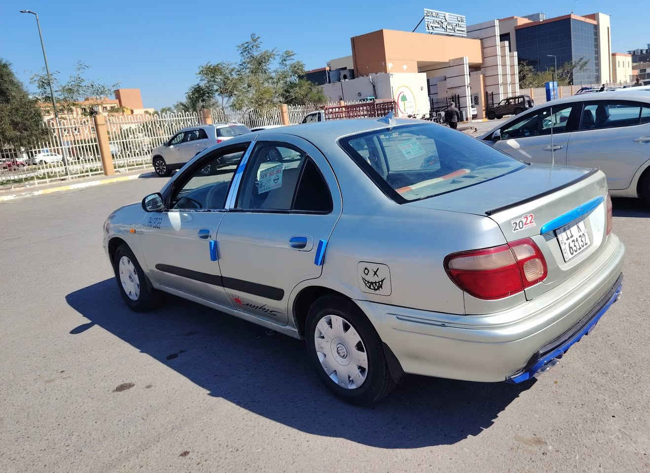 سني ياباني موديل ٢٠٠٠ رقم بغداد انكليزي
 كير أوتو مكينه وكير وتخم تاير مكفولات
صبغ عام  تبريد منضومه كامله بس ماعرف شبي
 وباقي التفاصيل اتصل السعر ٥٢دبيها مجال
مكان اسياره ابو غريب خان ضاري ***********
