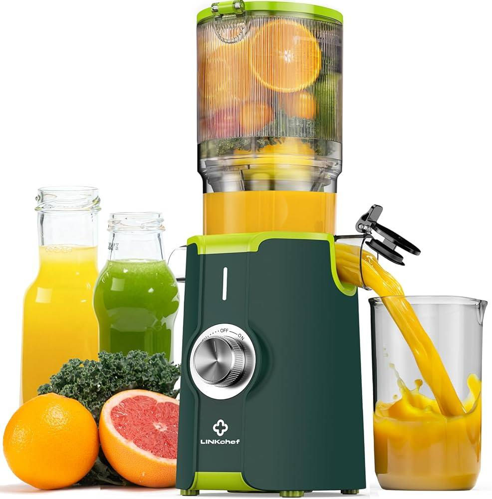 عصارة الفواكه و الخضروات البطيئة LINKChef Rush Clear Series Slow 
بسعر 145000
المواصفات
1-تقنية العصر البطيء: تعمل العصارة بسرعة منخفضة تبلغ 45 دورة في الدقيقة (45 RPM)، مما يضمن الحفاظ على كامل المغذيات والفيتامينات، ويمنع أكسدة العصير. 
2-محرك قوي: تأتي بمحرك بقوة 200 واط مع عزم دوران عالٍ لزيادة كمية استخلاص العصير بنسبة تصل إلى 30% مقارنة بالعصارات التقليدية. 
3-فتحة تغذية عريضة جداً: بقطر 4.35 بوصة وسعة وعاء علوي 42 أونصة، مما يسمح بإدخال الفواكه والخضروات كاملة دون الحاجة لتقطيعها مسبقاً. 
4-سهولة التنظيف والتركيب: تصميم مبتكر يدمج المصفاة والحلزون الداخلي بقطعة واحدة، مما يتيح تركيبها في 3 خطوات بسيطة وشطفها بالماء خلال ثوانٍ معدودة. 
5-مواد آمنة صحياً: الأجزاء البلاستيكية مصنوعة من مادة Tritan الخالية تماماً من مادة BPA الضارة. 
6-مفتاح تحكم ذكي: يحتوي على مفتاح تشغيل، إيقاف، وخاصية التشغيل العكسي (Reverse Function) لتسهيل إزالة أي انسداد أثناء العصر


**إذا كنت صاحب هذا الإعلان وتريد حذفه لأي سبب، رجاءا أرسل رسالة إلى الدعم الفني**