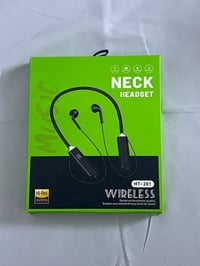 سماعة NECK HEADSET موديل HT-281 بلوتوث الجيل الخامس صوت HD ٤ مايكرفون ...