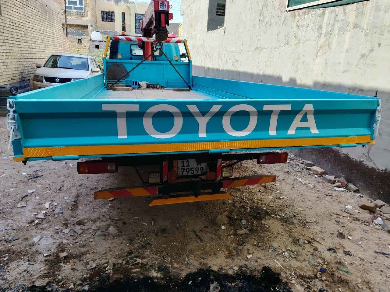 كرين للبيع داينه معليه خمس سنوات اصل 2000 كرين مخلف تلثه سليت مكفول سطحه جك واحد كهربايات شغله شاصي ومكينه وكير بشرط ***********
