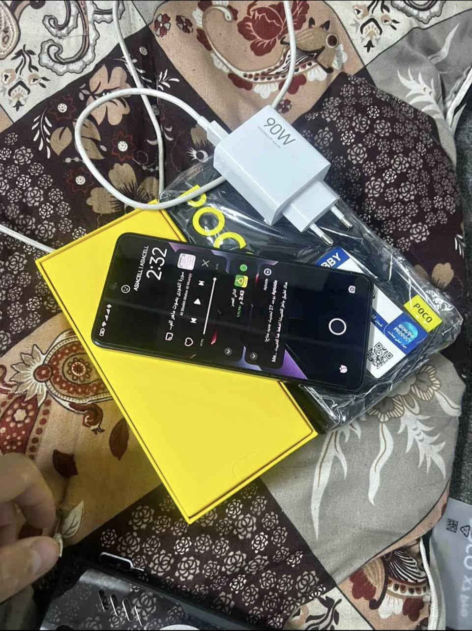 جهاز Poco X7 Pro لون اسود مستخدم 7 اشهر   يدعم 120 فريم معالج قوي كلش شحنه سريع كلش جديد ولا شخطه بي نضيف الجهاز وكامله شغلاته   والضهر كزاز  سعره 425 بي مجال    بكان بغداد مواصفات اكثر خاص
جهاز Poco X7 Pro   يدعم 120 فريم معالج قوي كلش شحنه سريع كلش جديد ولا شخطه بي نضيف الجهاز وكامله شغلاته   سعره 425 بي مجال مكاني نجف مواصفات اكثر خاص او اتصال ***********

