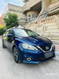 نيسان سنترا موديل 2019  بصمة سياره وارد حادثه جاملغ الايسر وباب مبدله ...