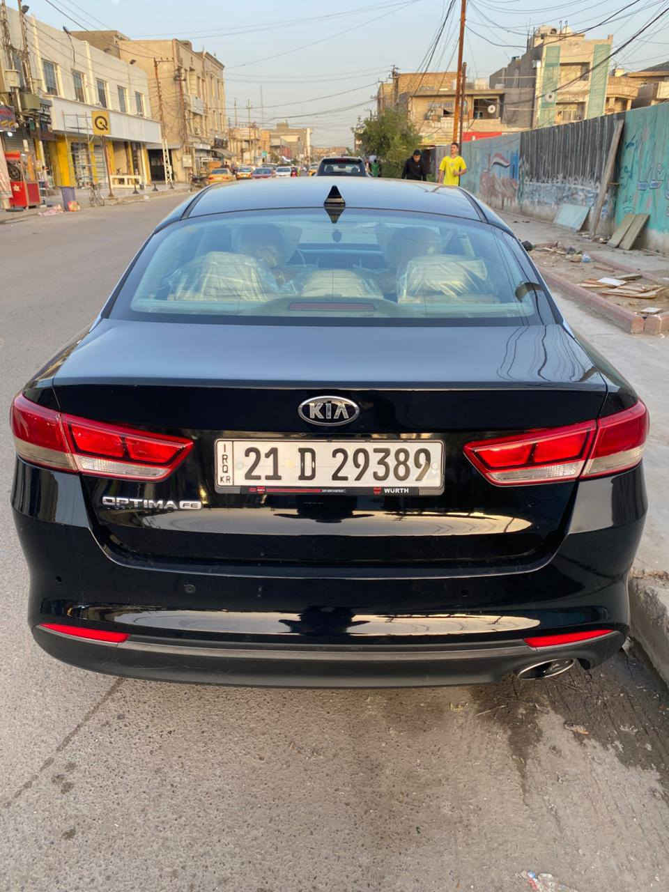 مكلف بالنشر،، مكلف بالنشر،،
اوبتيما 2016 للبيع وارد امريكي 
 حادث امريكا بنيد وبلعراق باب تعديل وصبغ وباب بارد فقط
مكينه جديد حاويه وصدر امامي خلفي جديد وتخم تاير جديد سيارة جديدة خير من الله السعر 118
مكان السيارة بغداد حي الحسين *********** واتس
