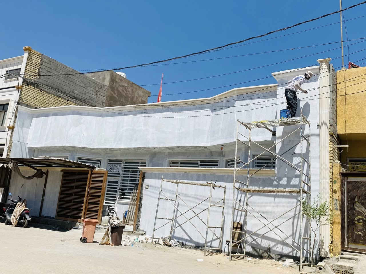 صباغ ديكورات 
صباغ واجهات
صباغ منازل داخل
صباغ حديد

عمل جبس بورد

سقف ثانوي 
عمل سحبات

طلس واجهات
تصليح جدران

طلس جدران

معالجة رطوبة عمل اسطح روف كارد

الاستفسار وتساب خاص
كربلاء 
***********
