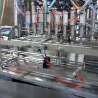 مكينة نفخ اوتوماتيك ثلاثيه منشأة صيني   تنتج 1500_1700 بطل في ساعه   ح...