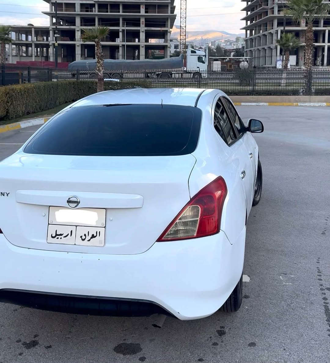 نيسان صنى 
مودئل ٢٠١٤
كئر وتوماتيك 
تخم تايرات جديد 
حداديه جديد 
كئر و محرك وضع شريكه 
سياره فقط تحويل 
0750 707 88 68
٣ مليون غرامات ينزل من سعر
سعر 88 ومجال 
واتس اب
*********** دهوك, العراق
