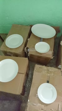 وصلنا كراتين السياحي سياحي ستندر ومشكل مناسف وبلامه وصحون تمن وصحون حل...