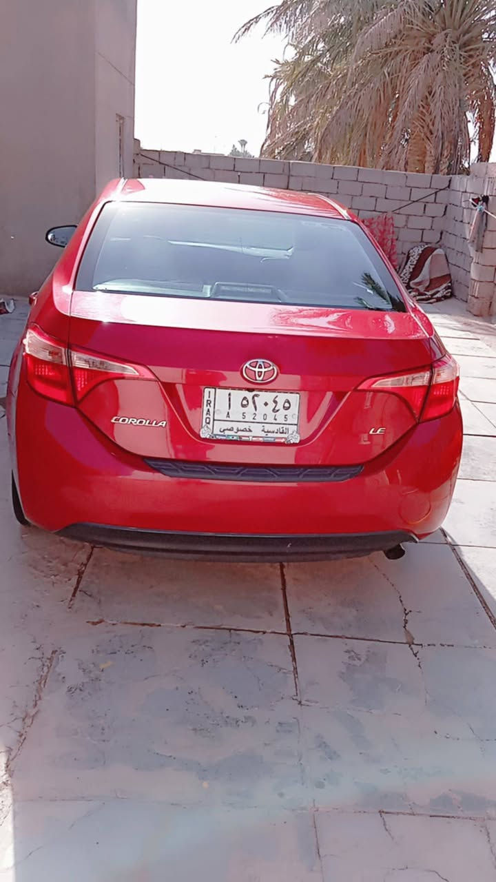 سلام عليكم  كورله 2019 وارد امريكي حاده جاملغ وبنيد سياره جديده خير من الله مكينه كير. حداديه تخم تاير السعر 130 وبيه مجال مايعجبك السعر ادعيله بل رزق. ***********
