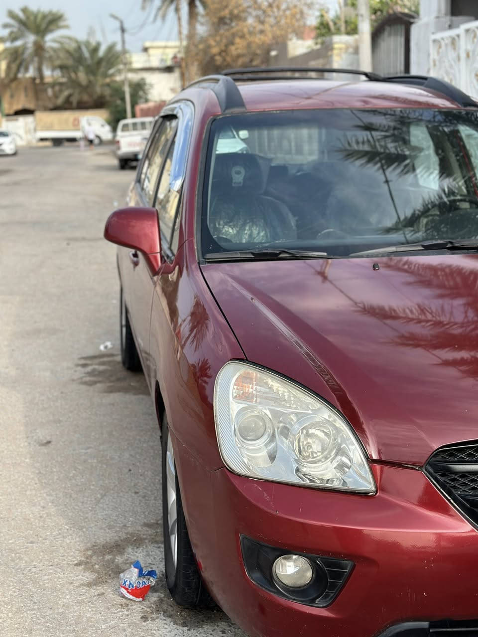 سلام عليكم
كيا راندو 2008 وارد امريكي محرك v6 2700 

7 راكب مكينه كير كفاله سياره مصبوغه حزام اثر جراد وشخوط  

رقم بغداد الماني تحويل ثاني يوم تبريد قطعتين سياره جاهزه من جميع نواحي 

سعر 92 وبيهه مجال 

***********
