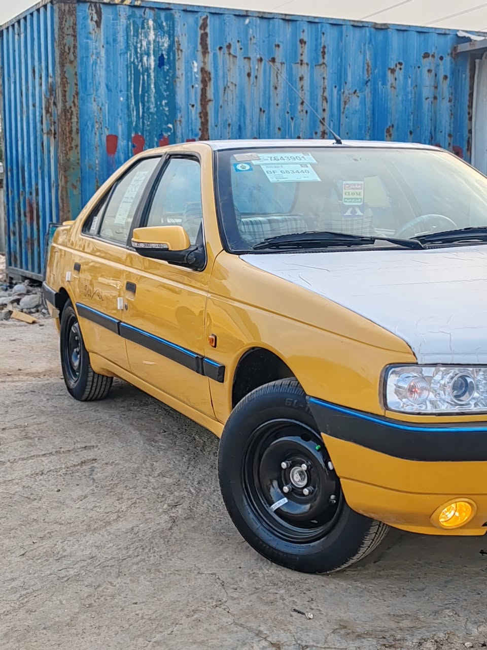 بيجو للبيع
موديل 16 السيارة بأسمي السيارة مكفولة مصلح بس خياسات دوّس 

تدفئ تبريد 

السيارة نظيفة كلش 

مكفولة من كلشي هيئة وغرامات مصفرة 

السعر 46$
***********
