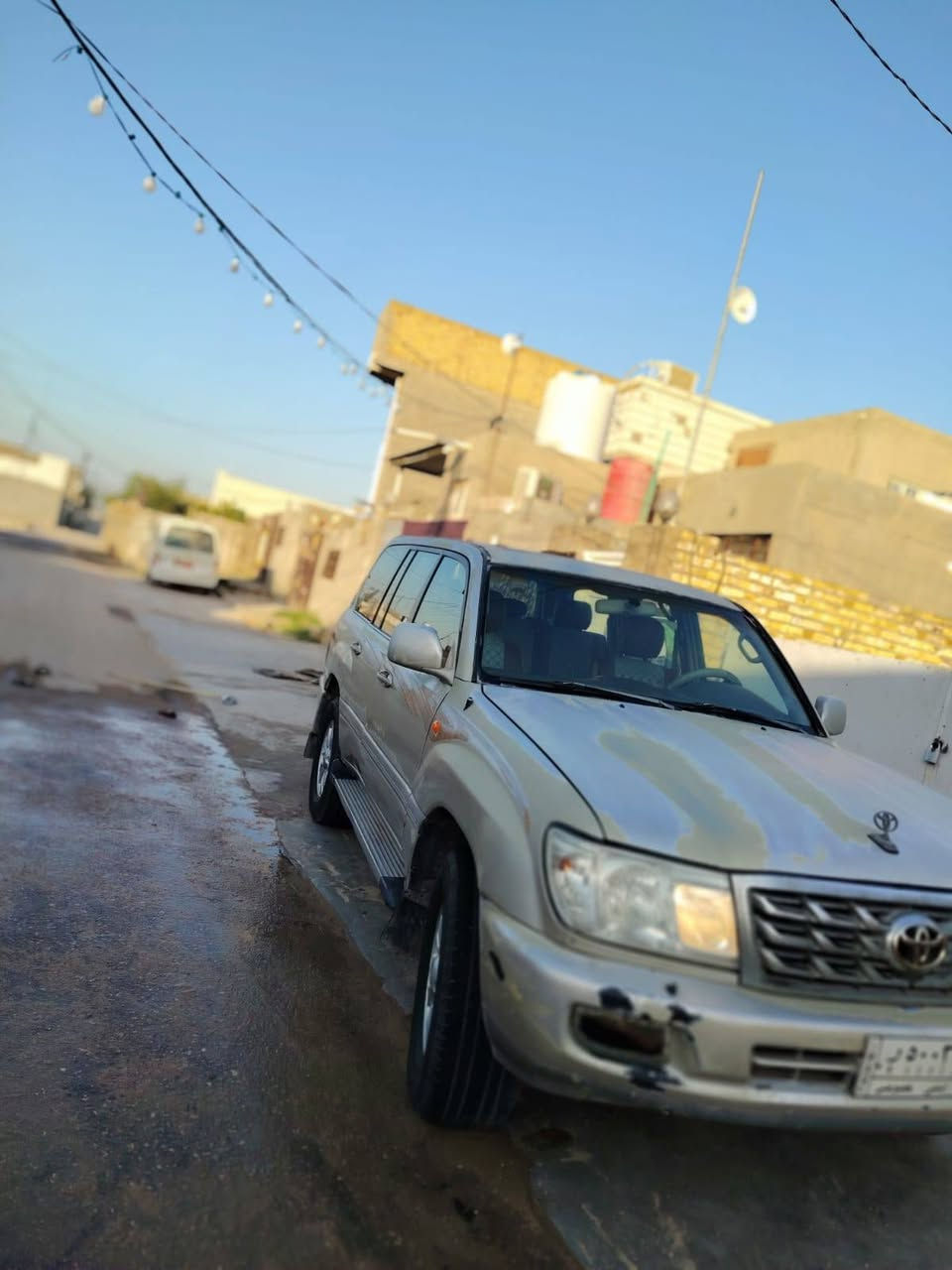 السلام عليكم
لاندكروز موديل ١٩٩٨ للبيع
  مصبوغة عام سياره جارده كير عادي دبل تانكي
 كير ومحرك دفع رباعي مكفول ٦سلندر تخم تاير جديد بيها نواقص بسيطة  رقم مثنى مميز السعر ٨٥وبيه مجال للشراي العنوان نجف كوفه رقم الهاتف *********** بي وات ساب
