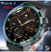 ساعة ذكية • مراقبة نبض القلب • مقاومة ماء IP67