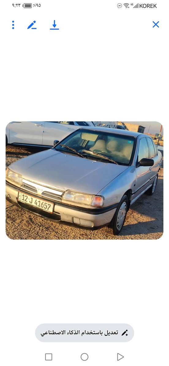 نيسان برايميرا للبيع حجم ١٦ محرك جديد هزه جديده رقم جديد شرط الوكاله والتحويل مكصوصه  التكم الاماميه فقط.... زمار....سعر ٢٦....... ***********
