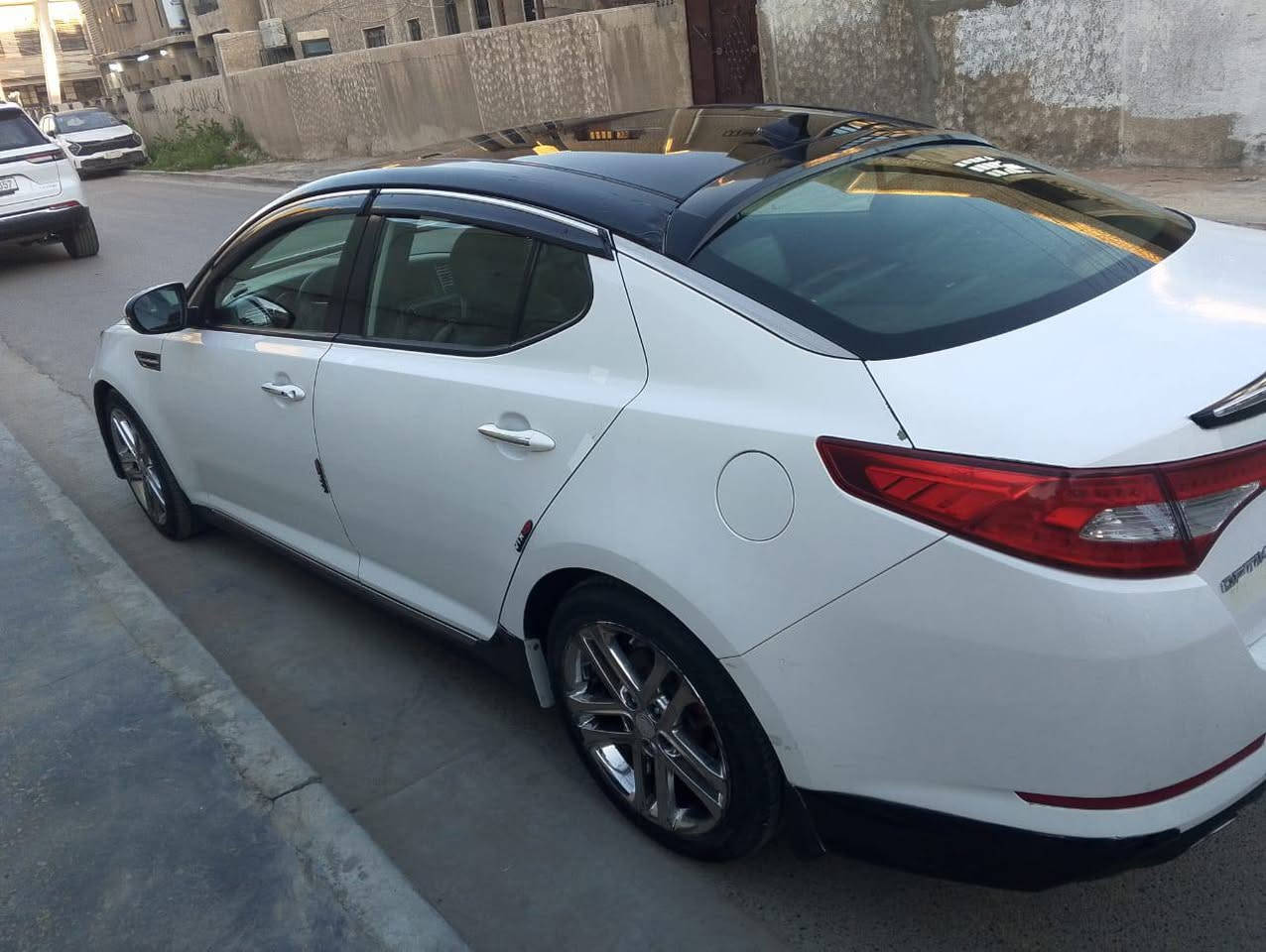 كيا اوبتيما امريكي  موديل ٢٠١٣  فول مواصفات SXL
محرك 2000 تيربو gdi ماشيه 124 الف ميل بانوراما فتحه لو ابيض صدفي 

كير ست نمر 

شفتات استيرن تحكم قيادة 

ثلاث وضعيات قيادة 

بصمه هاند بريك 

بصمه تشغيل 

بصمه أوتو هولد

مري شفط +أشاير مري 

تدفئه قطعتين

تدفئه تبريد كشنات

سماعات انفنتي 

كراسي امامي كهرباء قيادة خزن ميموري كهربائي 

ويل حجم ١٨ كروم 

صدر امامي خلفي مع تخم تاير مع بطاريه قبل فتره مبدل 

بيها كم قطعه صبغ وبيها بدايه تكشير ابيع حزام

بغداد تقاطع درويش _ كفائات السيديه 

السعر 106$ مكلف بالنشر خابر عالرقم 

078-288-31675 بغداد, العراق


**إذا كنت صاحب هذا الإعلان وتريد حذفه لأي سبب، رجاءا أرسل رسالة إلى الدعم الفني**