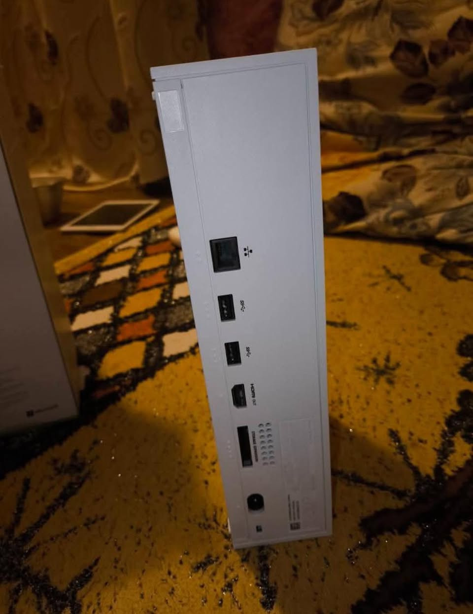 السلام عليكم اكس بوكس سيريس اس هاردين ويا الهارد على 500gb مساحة الجهاز كامل 1500 تيرا ونص + جوستكين + كيم باسس
💠 الالعاب الي بي مشتركه

⚜️ جميع اجزاء رزدنت ايفل من0 لل9 
⚜️ جميع اجزاء كول اوف ديوتي القديمه والجديده
⚜️ فيفا 26 سايبر بانك + ريديد + ديفل ماي كراي + سيكرو +دراغون بول سباركينج زيرو + الدن رينق + ناروتو ستورم 4 وبعد الي ناسيهم بالتخزين 

الحسابات الموجوده بالجهاز 
حساب روكت ليق مفول 
كذلك حساب gta 
كذلك الدن رينق 

السعر 400 الف  قابل للتفاوض
شراي خاص وبالخدمه مكاني نجف


**إذا كنت صاحب هذا الإعلان وتريد حذفه لأي سبب، رجاءا أرسل رسالة إلى الدعم الفني**