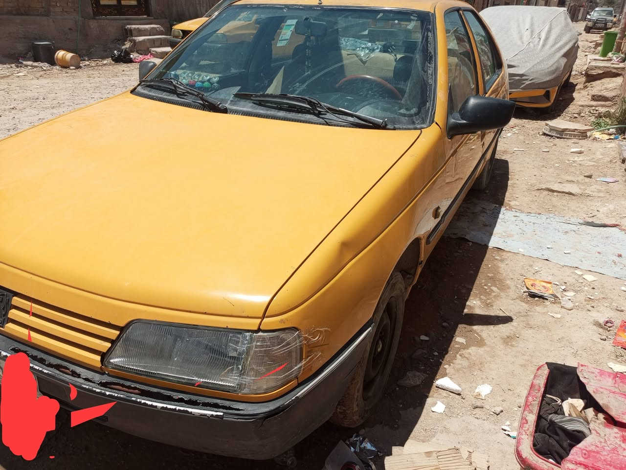 سلام عليكم اخوان عندي بيجو رواى بلدي بدون صبغ محرك تبريد كهربائية كله شغاله سياره جاهز رقم جيد هز جيده رقم  بغداد باسمي سعره 30 وبيه مجال العنوان بغداد بلديات ***********
