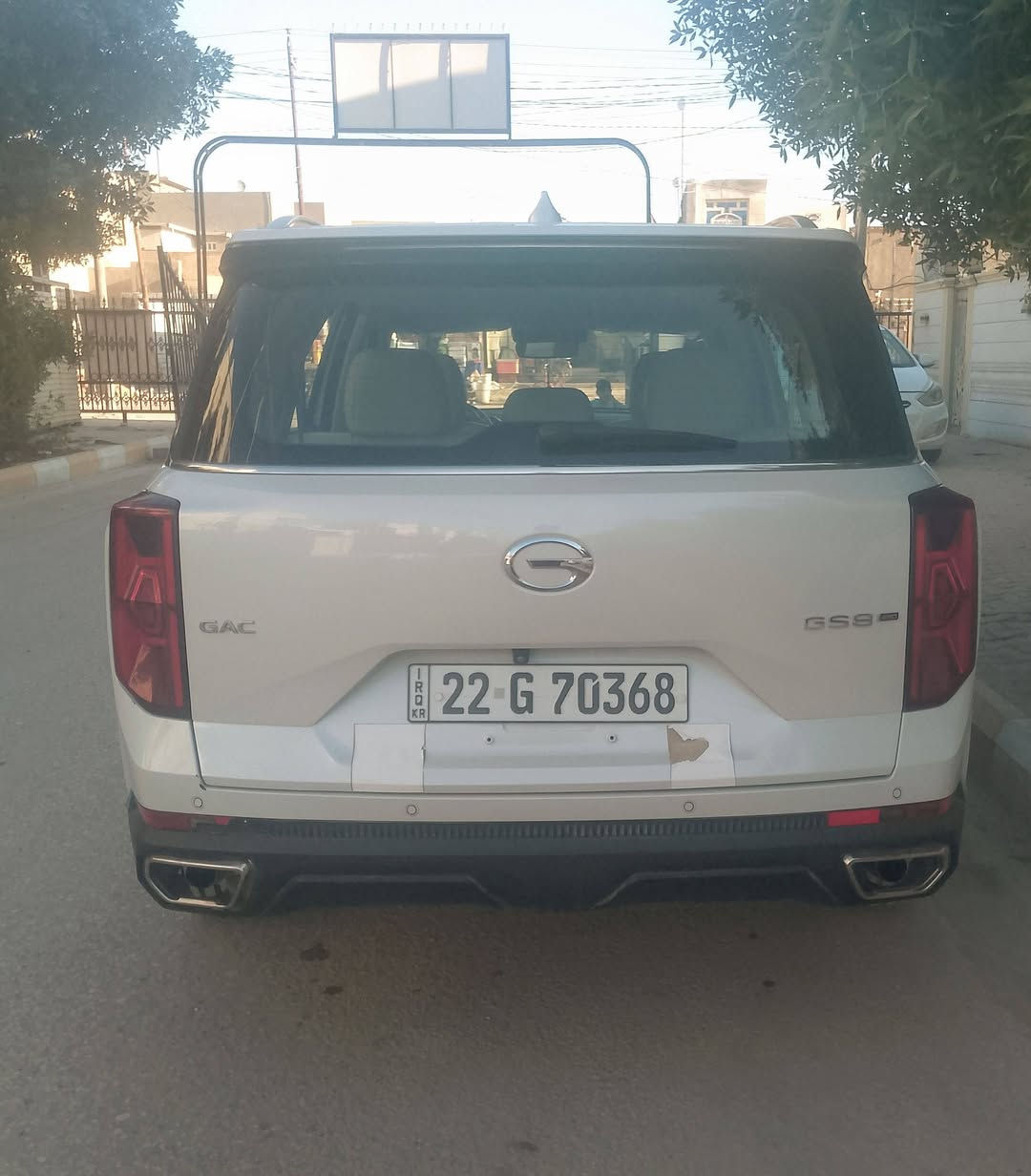 السلام عليكم GAC8 للبيع
موديل 2023
كفاله عامه السياره 
السعر 230 وبيه مجال للطيبين 
العنوان نجف مناذره
الهاتف ***********
