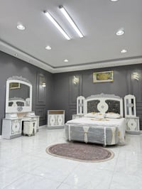 غرفة مرمري • ٧ قطع • توصيل مجاني بغداد