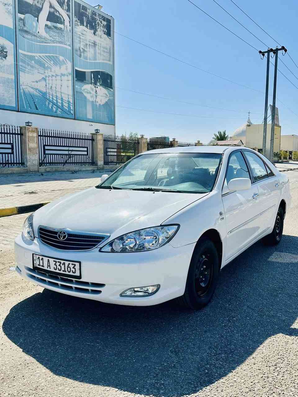 للبيع كامري موديل 2004
لعشاق الاناقه والنظافه والتميز 
كامري خليجي وكاله الساير موديل 2004
رقم بغداد مجدده سنويه قبل اسبوع
محرك 4سلندر VVT-i 2400
السياره ماشيه 146 حقيقي شرط الفحص 
كلش نظيفه بحاله الوكاله 
كير او مكينه او تبريد بلادي شركه كفاله عامه 
منظومه زنون 
داخل صاج 
قطعتين تبريد 
شاشه تاب 
حساس خلفي 
كاميره خلفيه 
يدات نيكل بلادي 
السياره بأسمي مداور شوكت متريد اني حاضر 
بيها صفحه السايق صبغ فقط بدون حادث قوي 
السعر 125 وبيها مجال حك الجيه 
مكاني النجف الاشرف 
اي استفسار خاص واني بالخدمه


**إذا كنت صاحب هذا الإعلان وتريد حذفه لأي سبب، رجاءا أرسل رسالة إلى الدعم الفني**