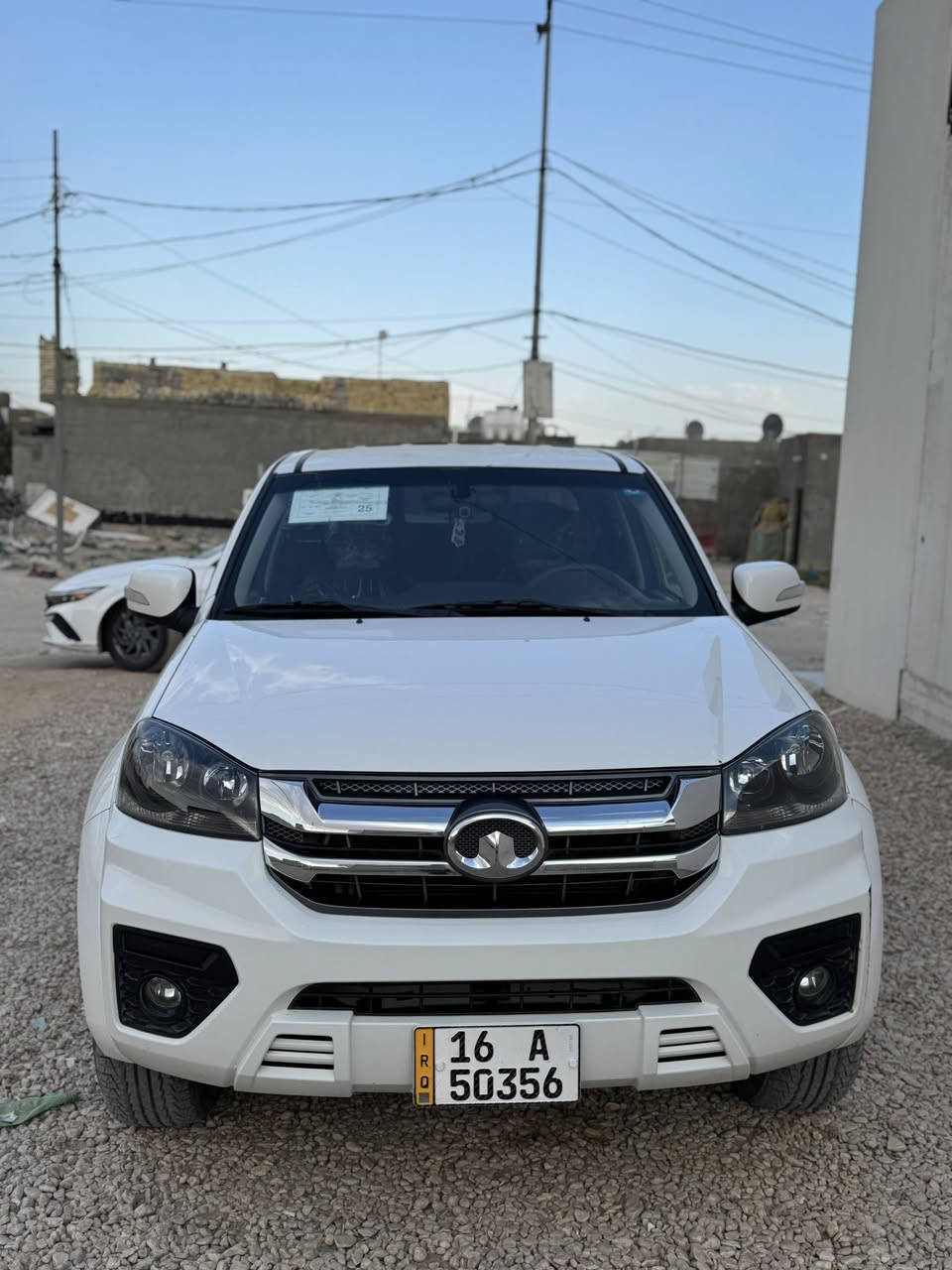 سلام عليكم
كريت ويل للبيع  موديل 25
كفاله عامه  رقم قادسيه 
ماشيه ٤٢ ألف 
السياره جاهزه من كلشي 
مكاني 
النجف مقابل قريه الغدير 
السعر 150  مع المجال 
***********
