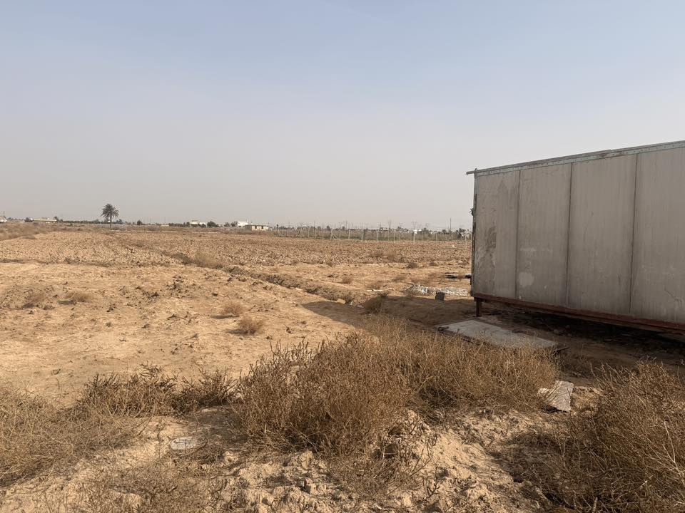 سلام عليكم ارض زراعي 3دونم للبيع الخنساء داخل الدوانم كرفانات للاستفسار الاتصال  ***********
