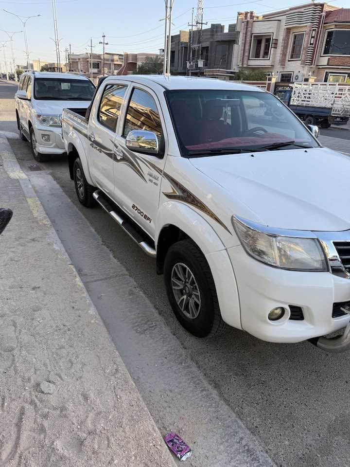 بيك اب فورويل اتوماتيك 2014 
السعر 165 ورقه 
الضرر موضح في السونار
مشروع وطني تحويل مباشر 
قضاء عامريه الصمود 
***********
***********
