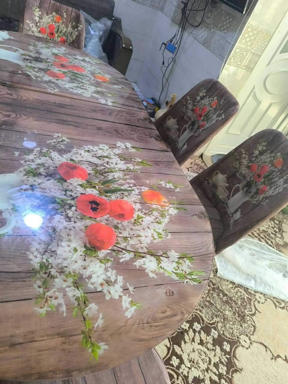 ميز طعام سلايد فخم جدًا ✨
استخدام قليل ونظيف، جاهز يضيف لمسة فخامة وترتيب للبيت 😍
مع 6 كراسي مرتبة ومريحة، شكل وسعر يخلّيها فرصة حقيقية 💯
💥 السعر: 110 قفل 
📍 الموقع: بابل.. القاسم


**إذا كنت صاحب هذا الإعلان وتريد حذفه لأي سبب، رجاءا أرسل رسالة إلى الدعم الفني**