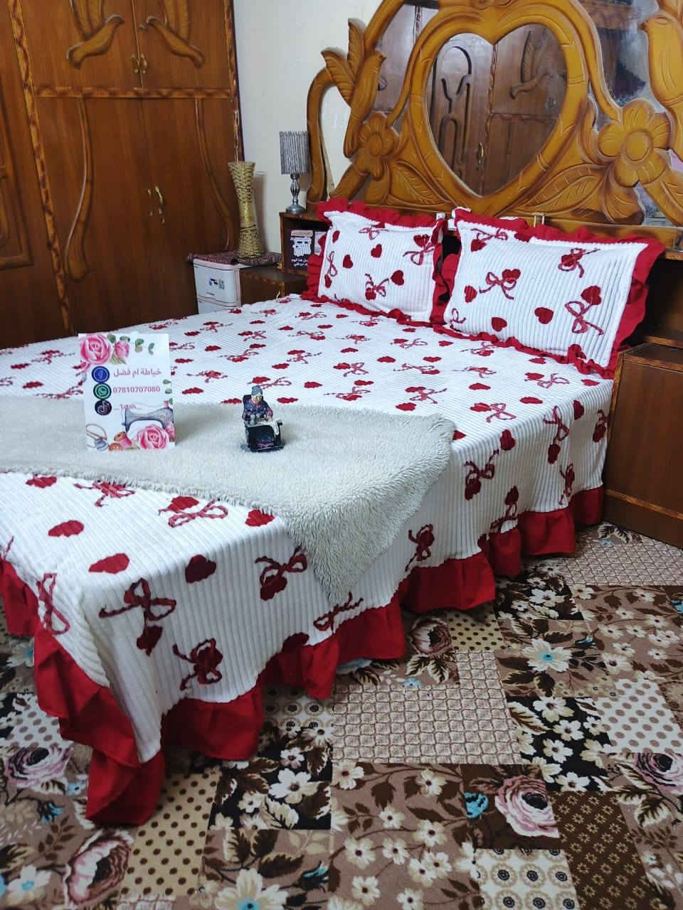 فرشه قماش خاولي 💯🪡🧵
حسب قياس والطلب قياس ١٨٠في٢٠٠ 🪡💯🧵
توصيل كربلاء وجميع المحافظات 🚖
اي استفسار ع واتساب ***********💸 كربلاء, العراق
